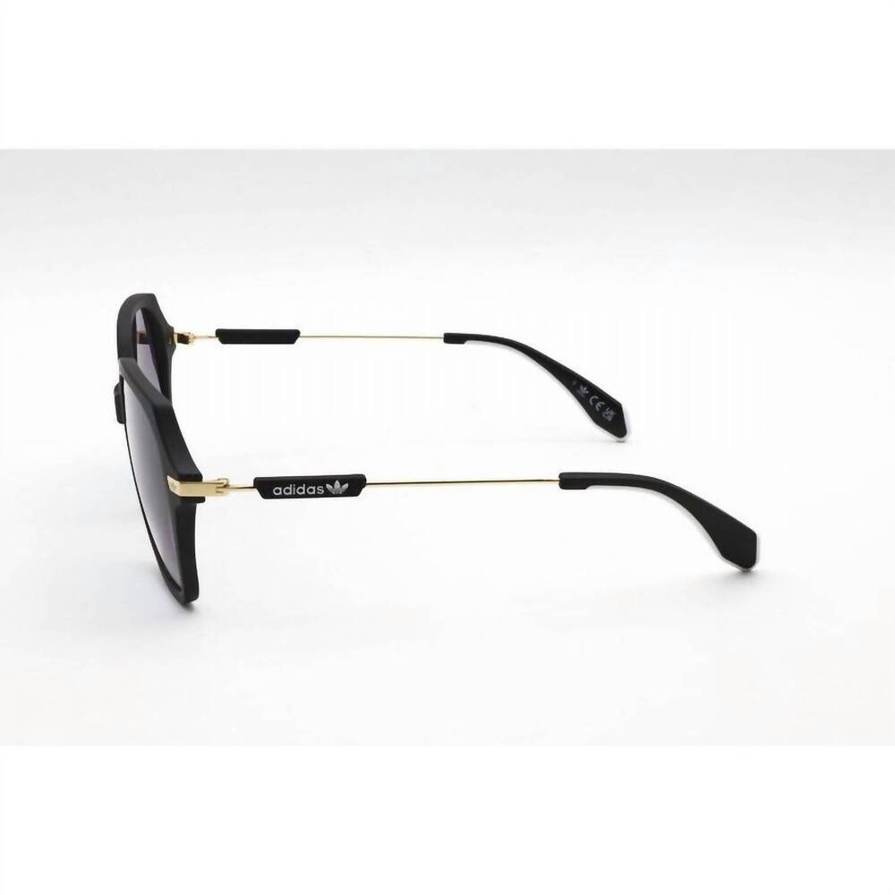 NEW ADIDAS women's geometric sunglasses in black - Picture 3 of 3